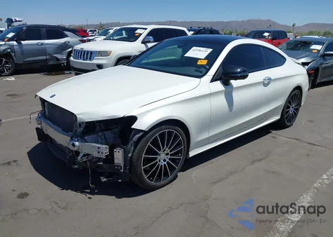 2017 Mercedes-Benz C 300 from USA, damaged, VIN WDDWJ4JB6HF434193